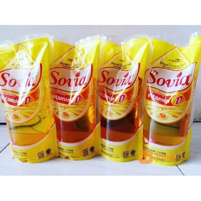 

Sovia Minyak Goreng Refil 1Lt / Minyak Goreng 1Lt