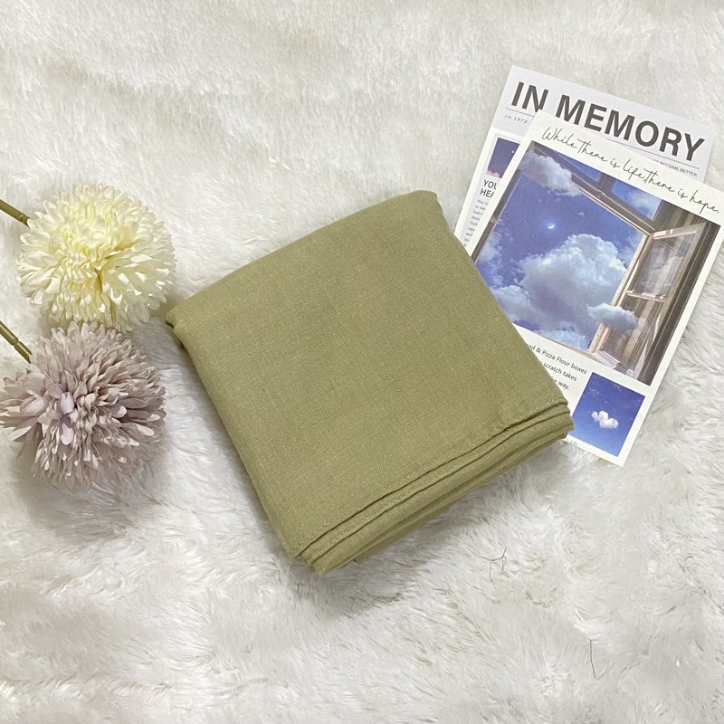 Paris Premium Voal // Paris Premium // Segi Empat Paris Polos-khaki