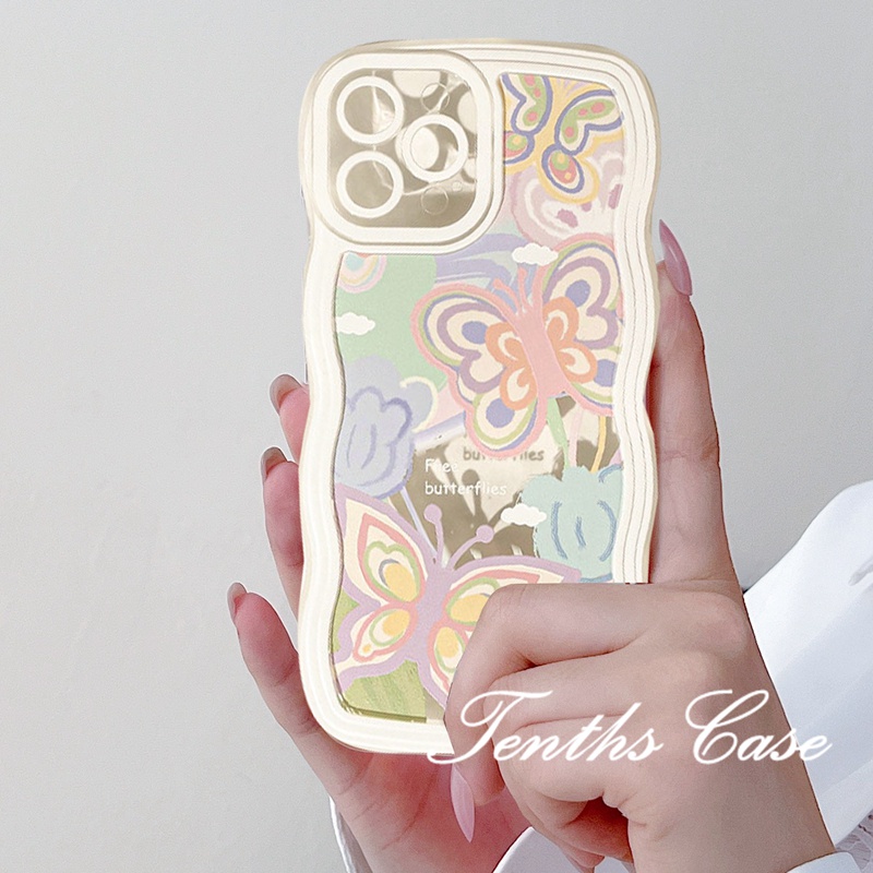 Casing Softcase Redmi 12C 10C 10A 10 9 9A 9C 9T Note 12 11 Pro + 11s 11 10s 10 9s 9 8 Pro Poco X4Pro X3Pro X3NFC M3 M4 F3T 1011pro Motif Butterfly 10t