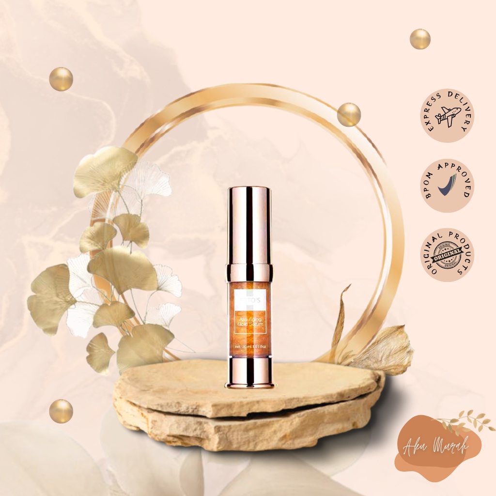 ✨ AKU MURAH ✨ ERTOS Anti Aging Gold Serum Original BPOM 100%