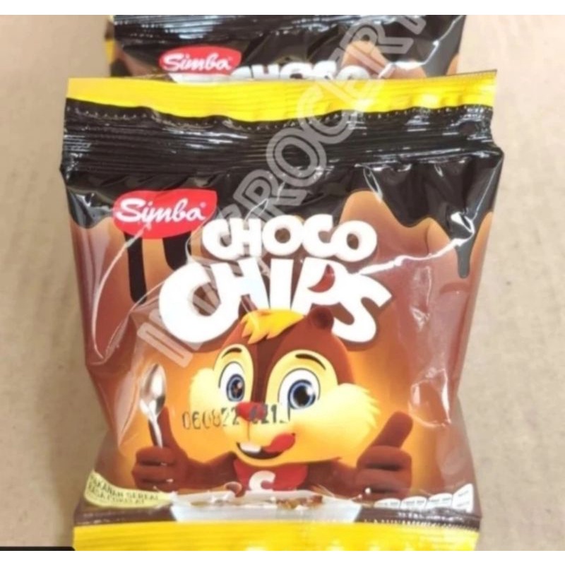 

Simba Choco Chips Sereal renceng isi 10 bungkus