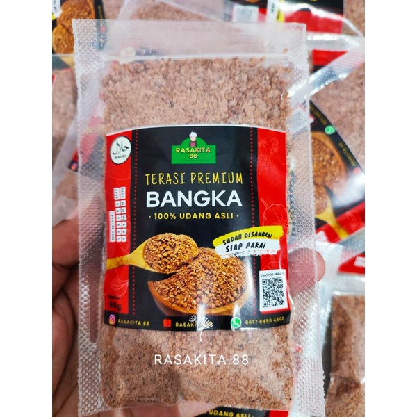 

Terasi Udang Sangrai Belacan Kualitas Super Repack 65gr