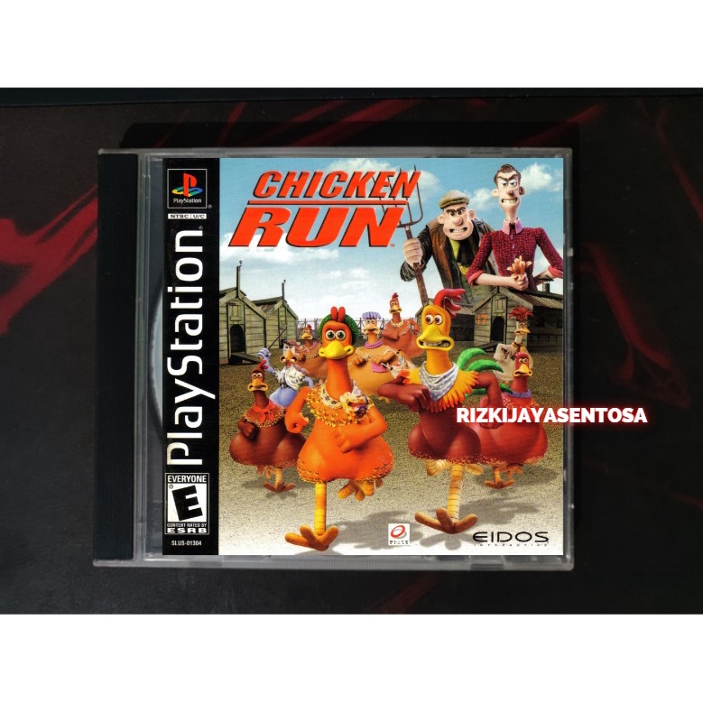 KASET CD PS1 : CHICKEN RUN
