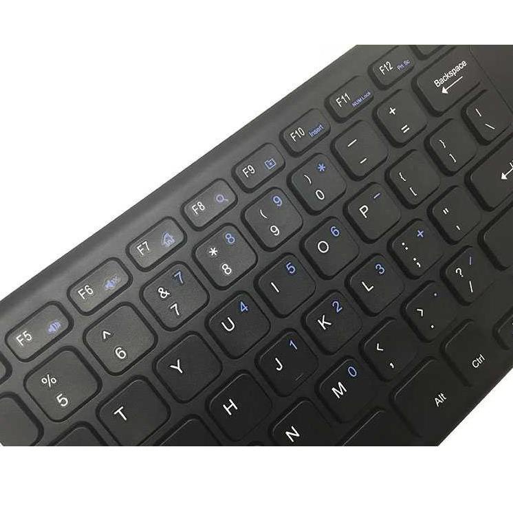 Sale NB90V Keyboard Wireless dengan Touchpad Komputer Keybord Wireles Murah Kibord 71 Model Baru