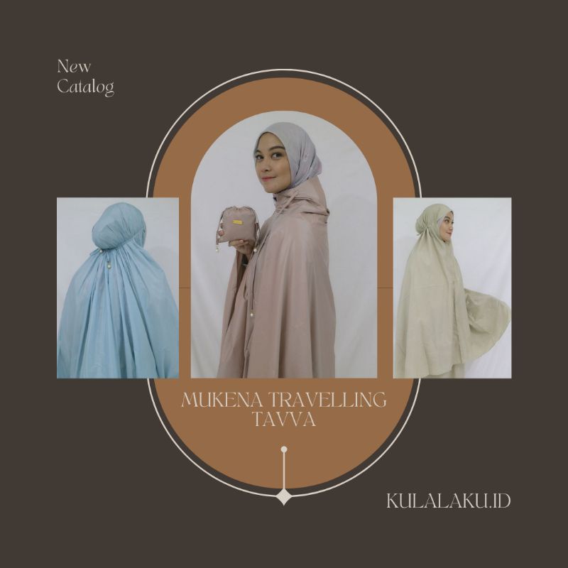 (bisa instan) READY SIAP KIRIM Katalog 2 Mukena Tavva tavva.id Travelling Mini Ringan Travel