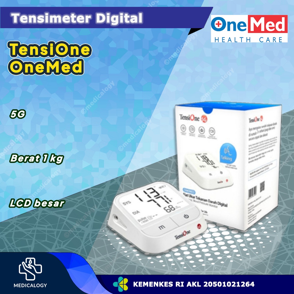 TensiOne 5G Onemed Tensimeter Digital