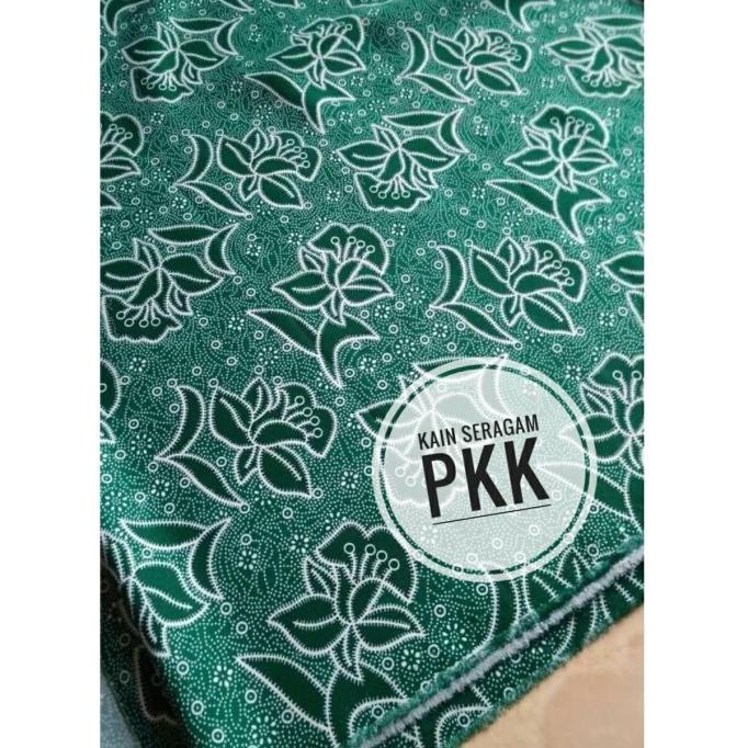 Kain Batik PKK Semi Sutra_ Bahan kain Seragam Batik PKK Nasional Termurah