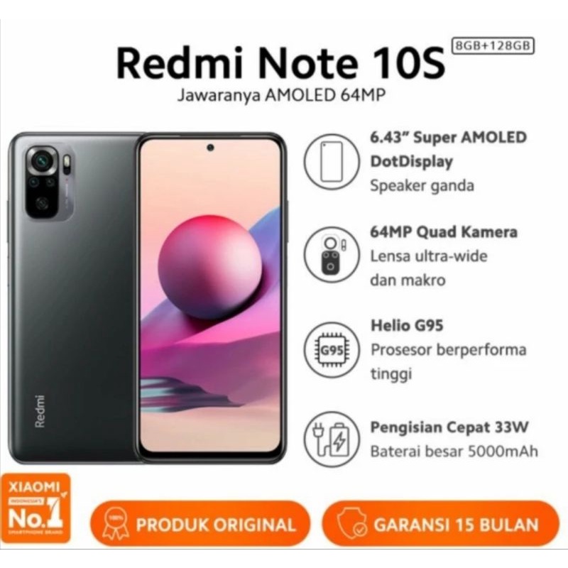 REDMI NOTE 10S 8/128