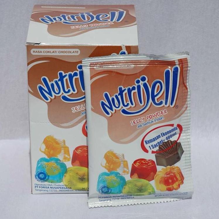 

TERLARIS 1 Box Nutrijell Coklat 20gr (isi 12 sachet) buruan