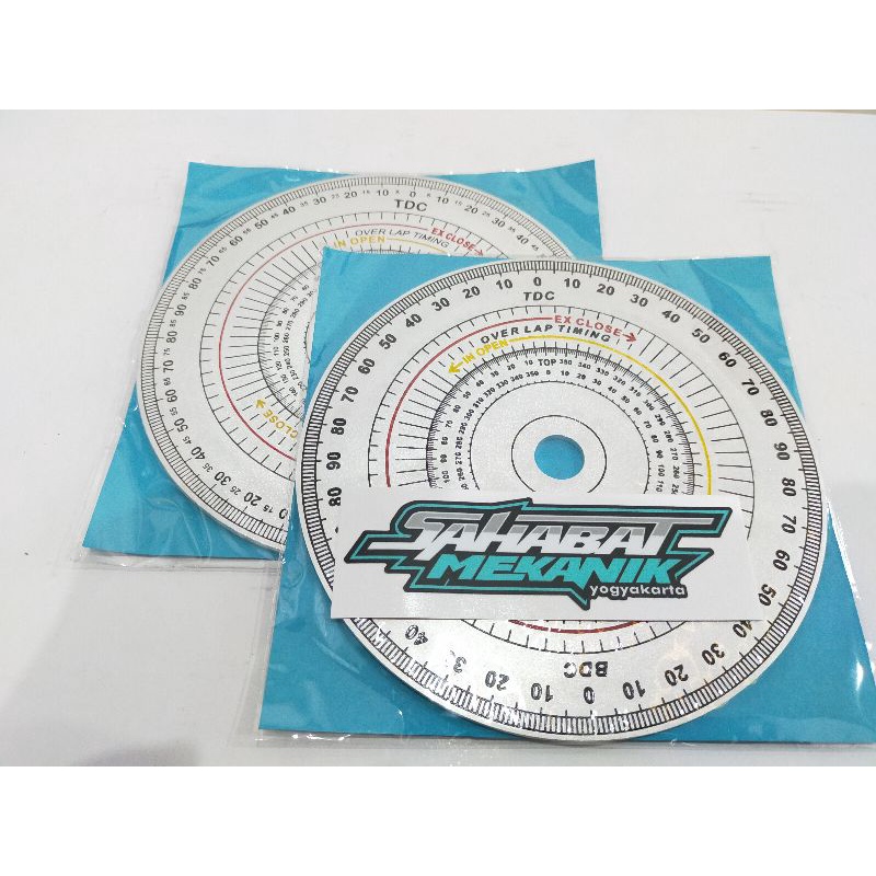 busur derajat dial indikator fullset wheel degree dial indicator