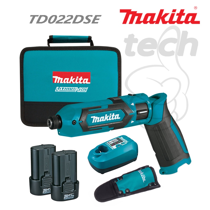 Makita TD022DSE Impact Driver Mesin Obeng Baterai Cordless