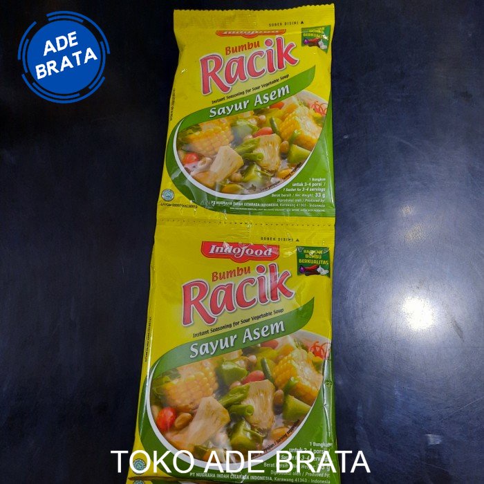 

bumbu racik sayur asem renceng isi 10 sachet