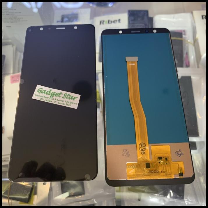 Lcd Touchscreen Samsung A750 A7 2018 Semi Oled