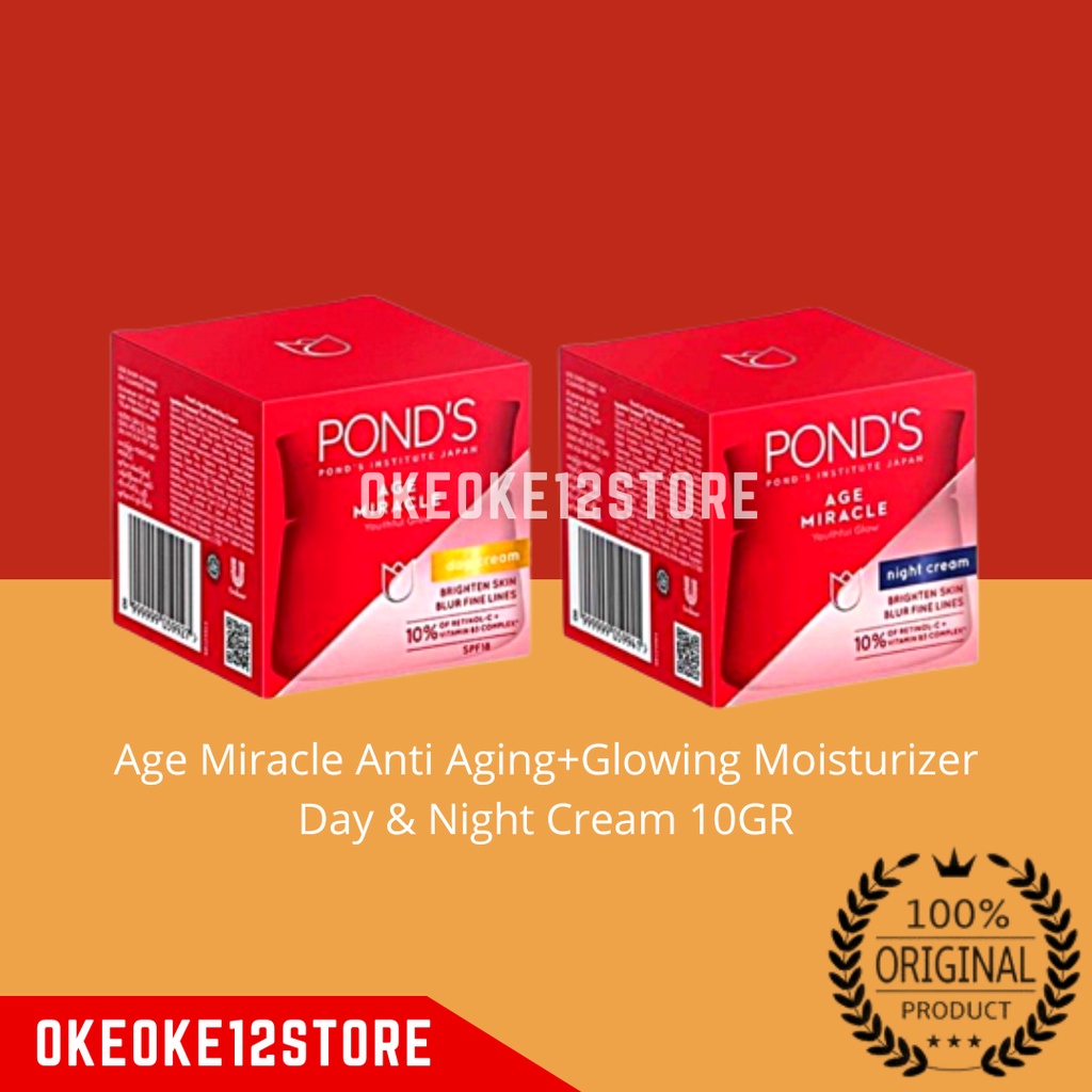 PONDS AM day &amp; night CREAM 10gr