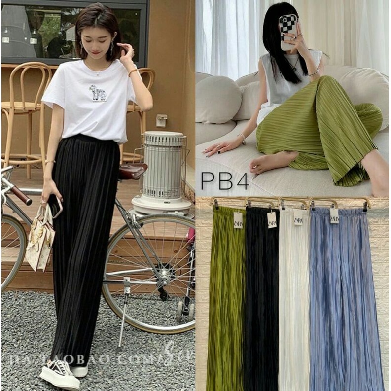 CELANA PLEATS ORIGINAL IMPORT /KULOT PLISKET PREMIUM /PANTS BANGKOK BKK