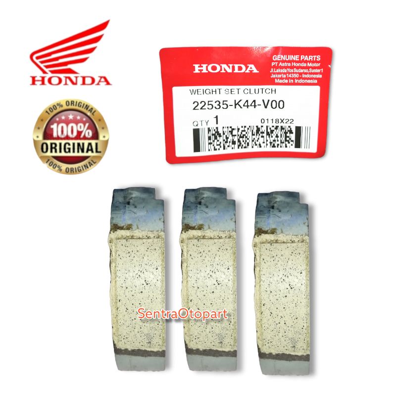 Kampas kopling ganda beat scoopy vario 110 led injeksi esp 2015 original hgp 22535k44v00