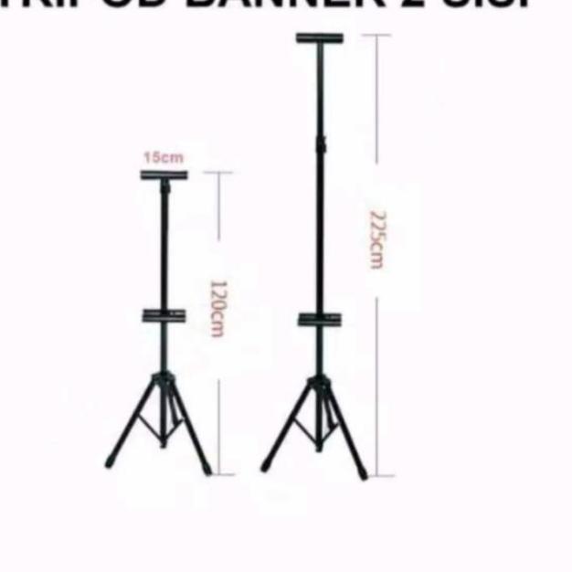 TRIPOD BANNER / TRIPOD DISPLAY / TRIPOD 2 SISI / TRIPOD
