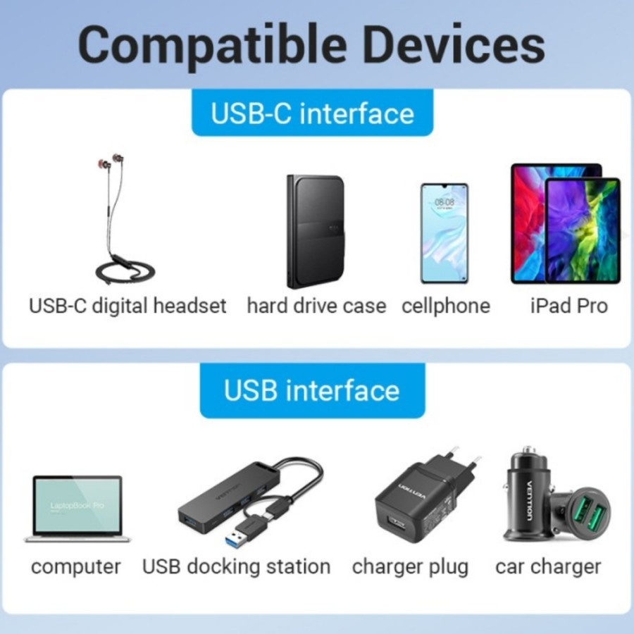 Konektor Type C To USB 3.0 Adapter Converter Type C Female To USB Male