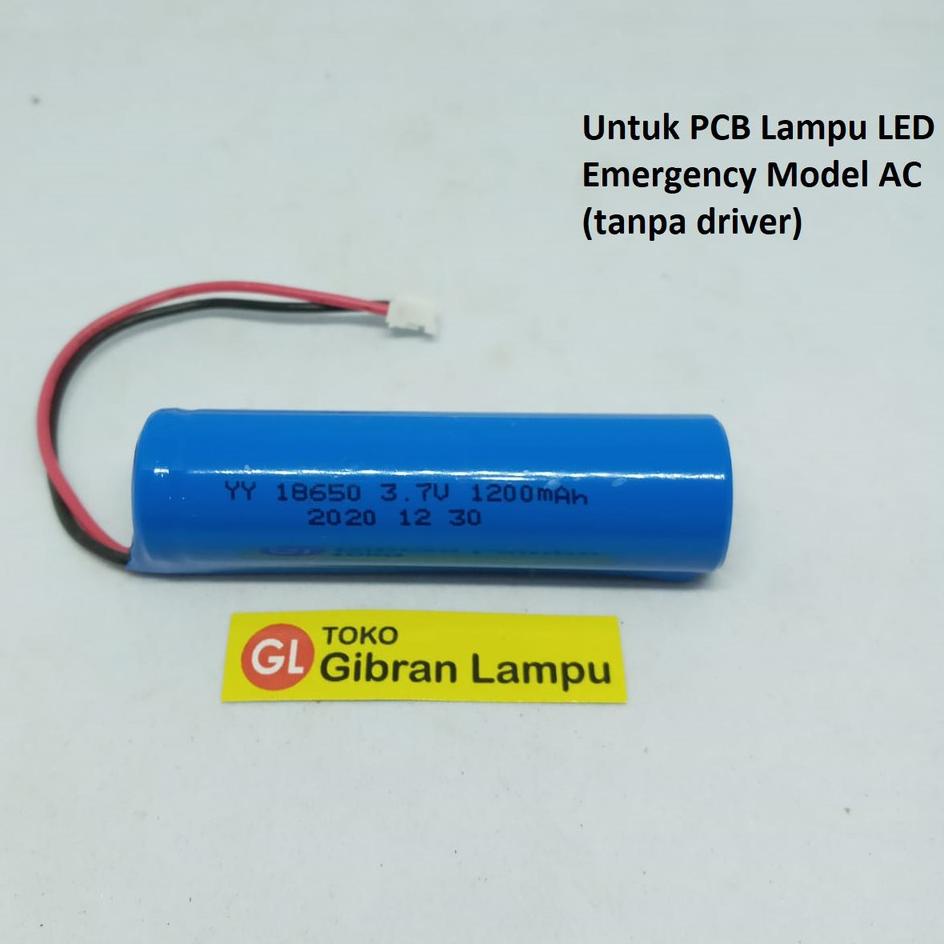 SUM.18Oc22ᴺ ▪ Baterai Charger Lampu LED Emergency Magic - Mirip Bekas Copotan Laptop
