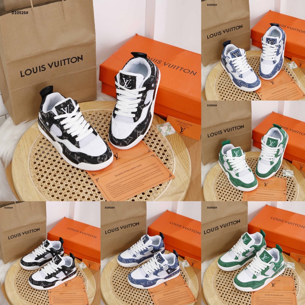 Low Denim Mono Canvas Women Sneakers D10926