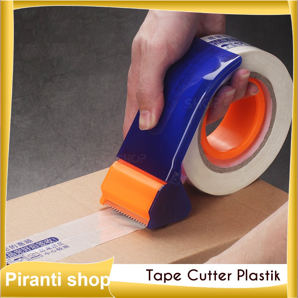

Dispenser Tape Tempat Pemotong Lakban Bodi Besi Tajam MURAH
