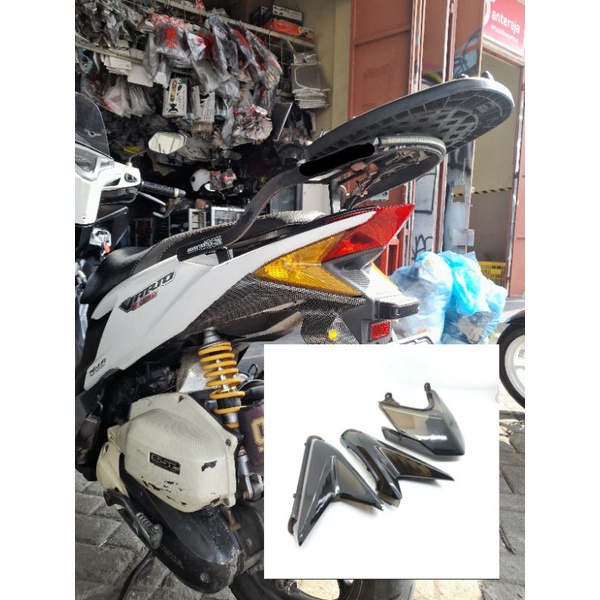 kaca mika belakang vario 125 old mika smoke lampu stoplamp vario