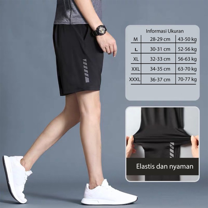 Celana Pendek Pria Sports &amp; Casual Short Pants Motif Import