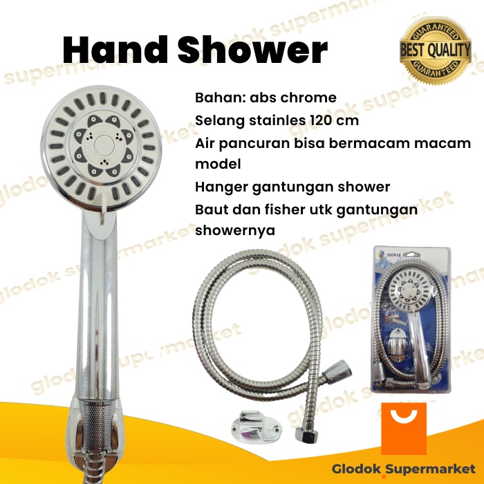 Gagang Mandi Pancuran Air Toilet Hand Shower WC