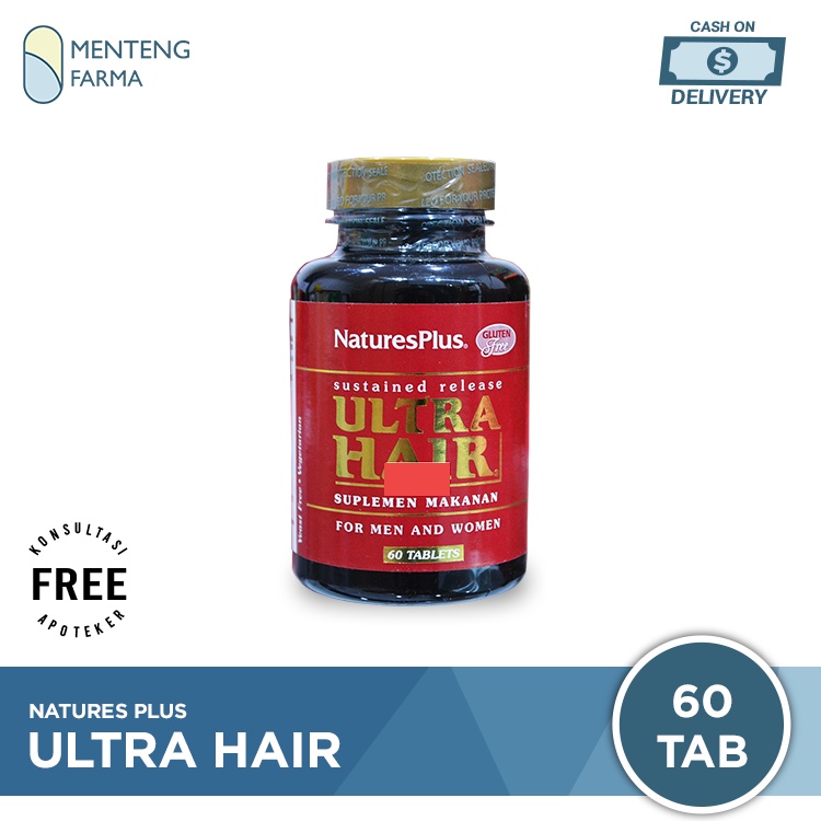 Natures Plus Ultra Hair 60 Tablet - Suplemen Kesehatan Rambut