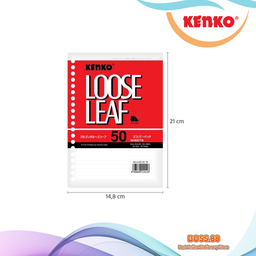 

LOOSE LEAF / ISI BINDER KENKO A5-50