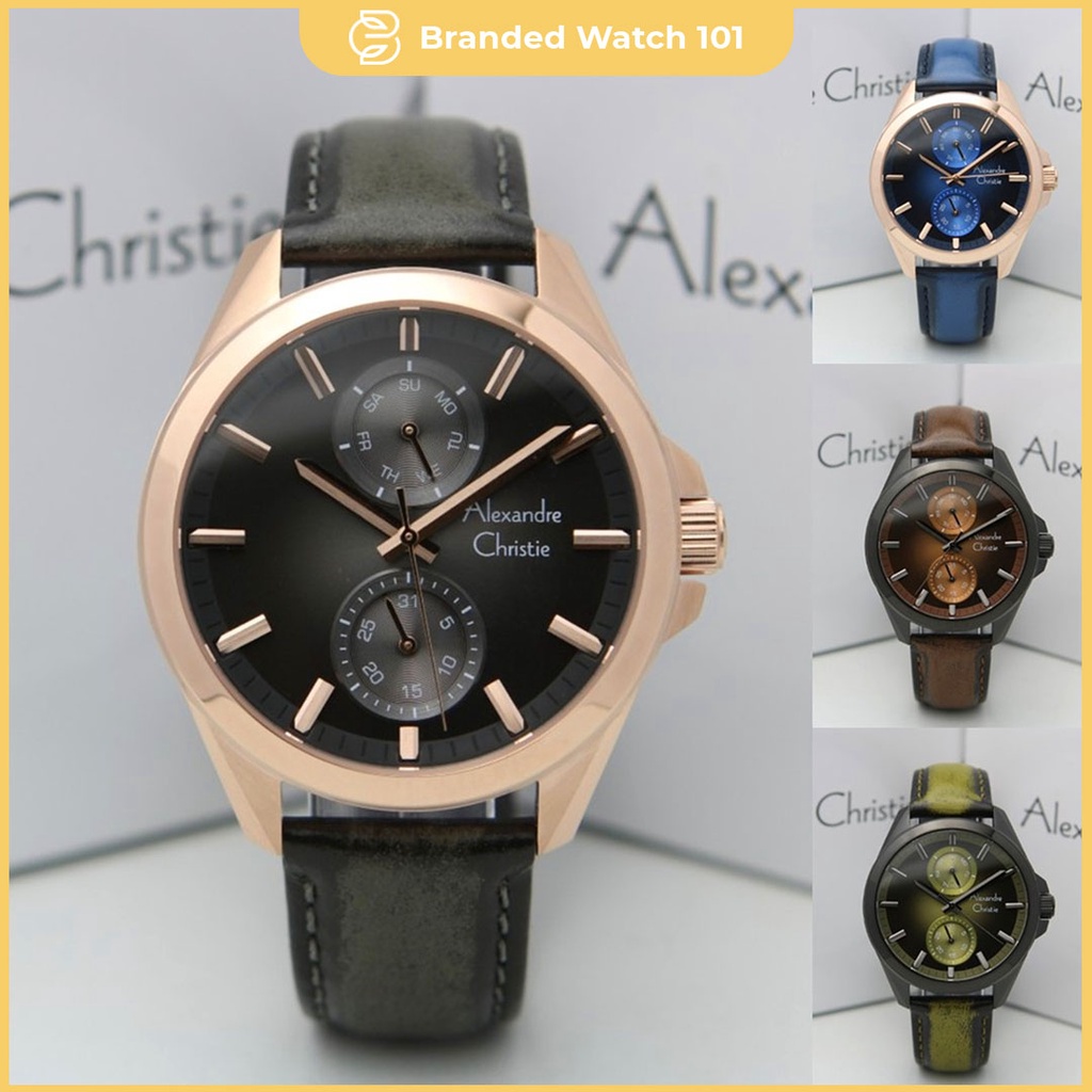 ORIGINAL Jam Tangan Pria Alexandre Christie AC 6573 / AC6573 / 6573 Garansi Resmi 1 Tahun.