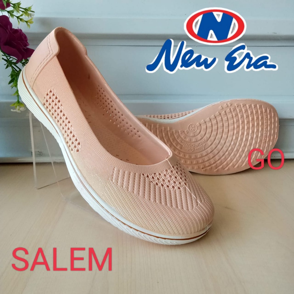 sogo NEW ERA LB 10054 Sepatu Slip On Wanita Karet TERBARU Original Murah