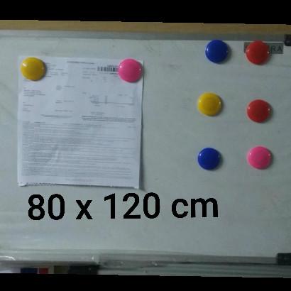 

[COD] whiteboard magnet 80 x 120 cm BOOM SALE Kode 397