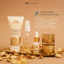 anzora - paket glow - paket acne - paket ads - anzora skincare