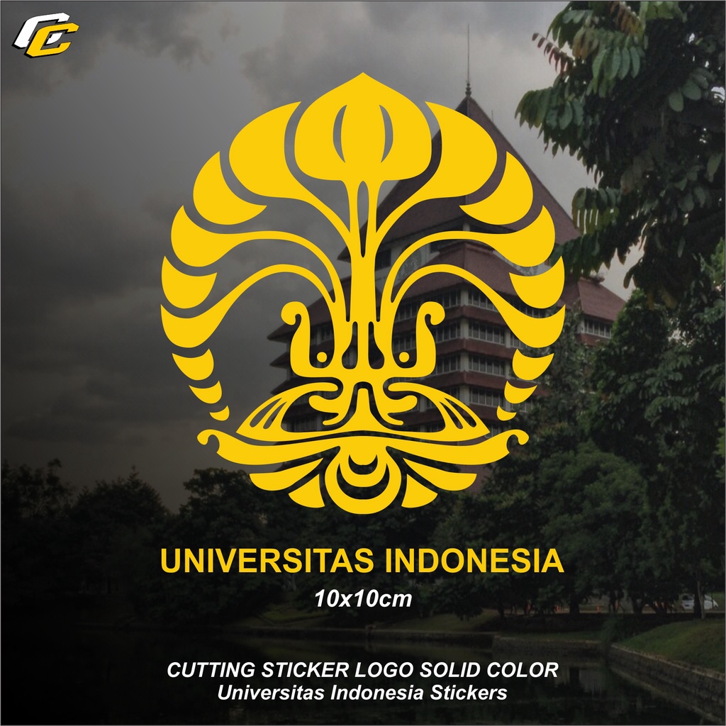 Jual Stiker Cutting Sticker Logo Ui | Universitas Indonesia | Shopee 