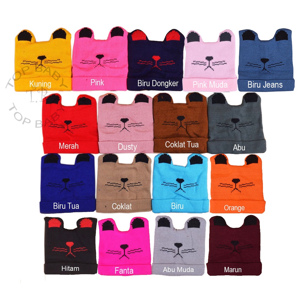Topi Bayi Rajut  - 4538