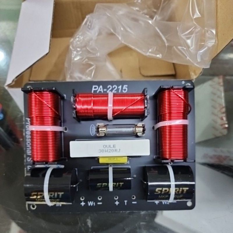 Crossover oule pa2215 Dobel Wofer Plus Tweter PA 2215