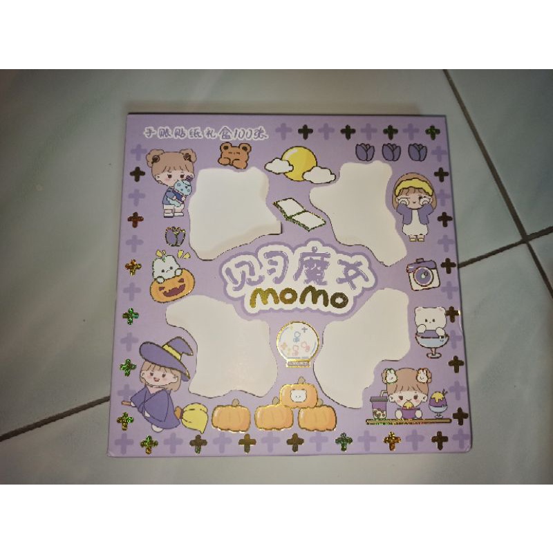 Kotak Stiker Kosong / Box stiker kosong