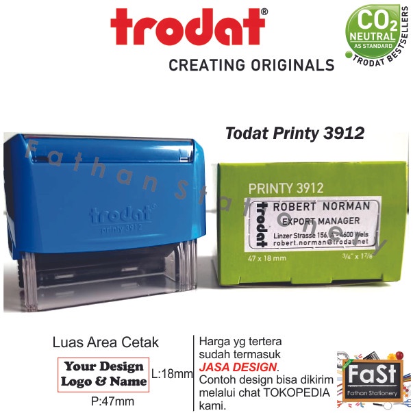 

Jualan Stempel Trodat Printy 3912 + Letter Original Terbatas