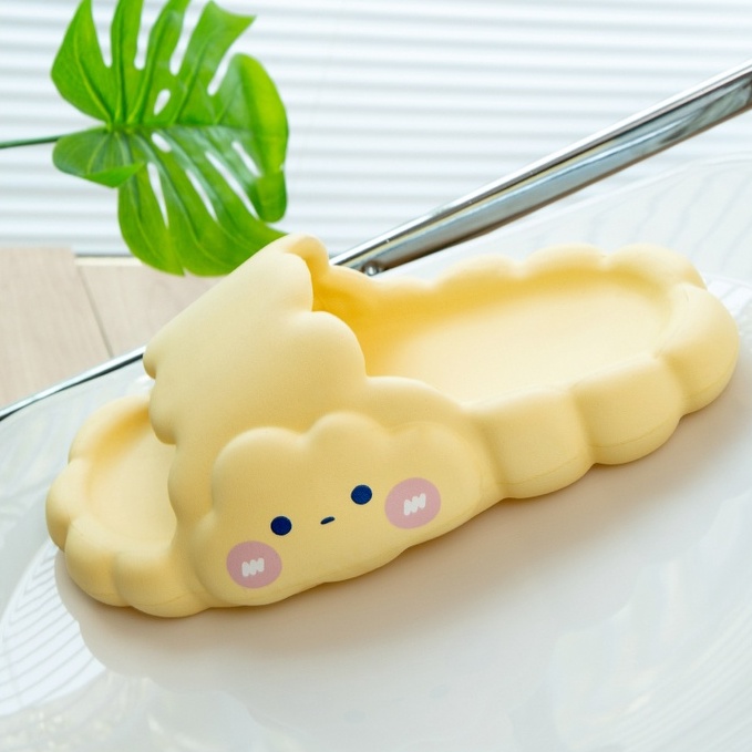 Sandal Slop Anak Perempuan Awan Jelly Cloud Terbaru 2025 Sendal Selop Anak Hingga Dewasa Selop Anti Slip Ringan Kekinian