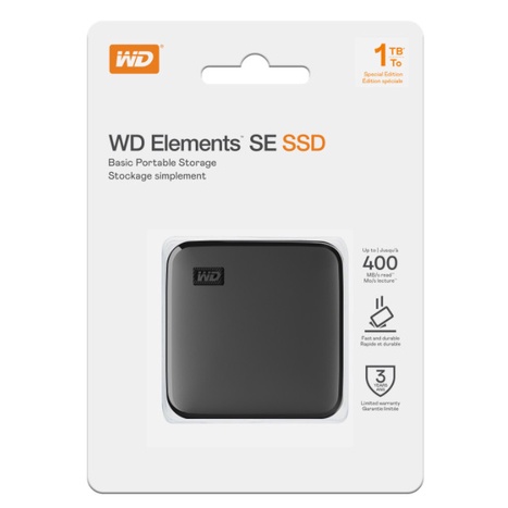 WD Elements SE SSD 1TB - External SSD -Baru-Ori-Garansi 3 Tahun-USB3.0