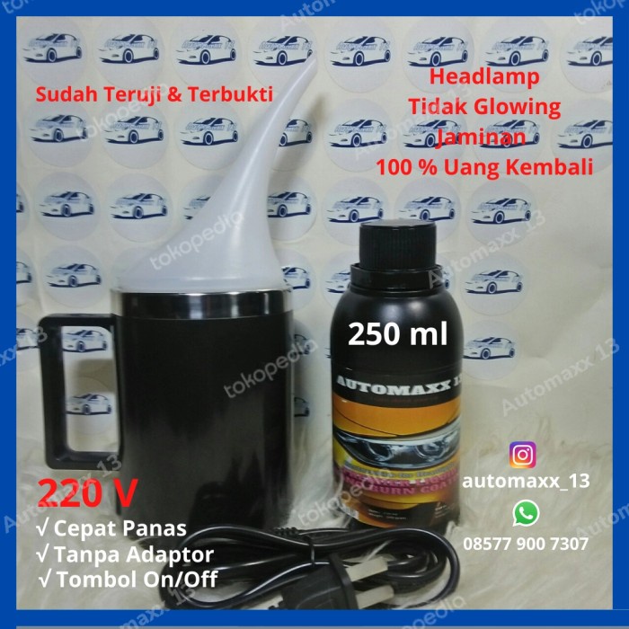 Alat Nano Burn Coating & Liquid nano Burn Coating 250 ml