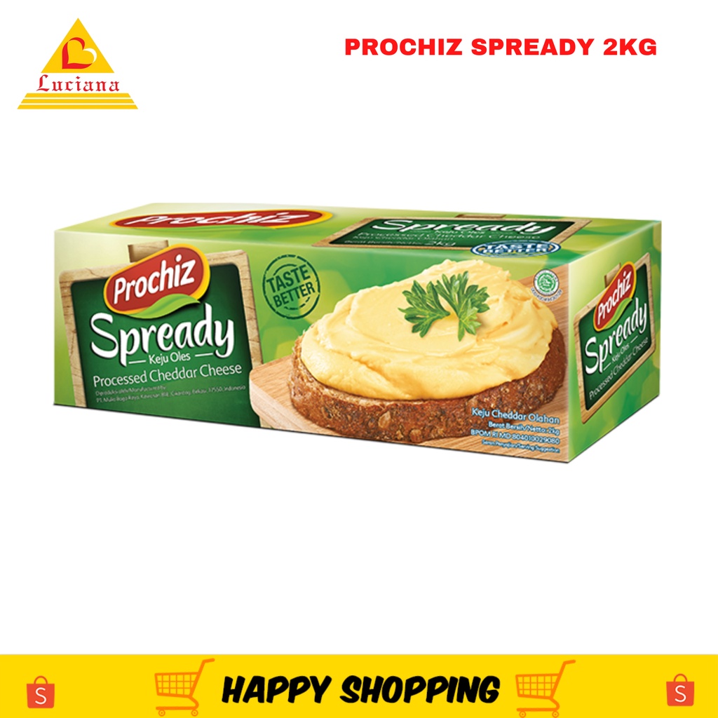 

Keju Prochiz Spready 2kg