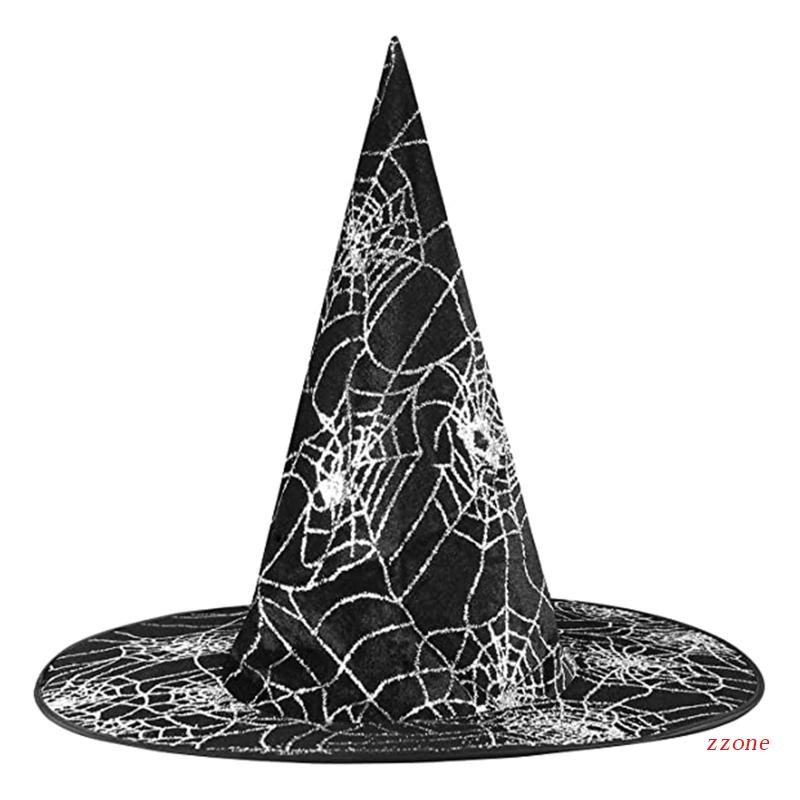 Topi Penyihir Handmade Bahan Felt Ramah Kulit Untuk Halloween