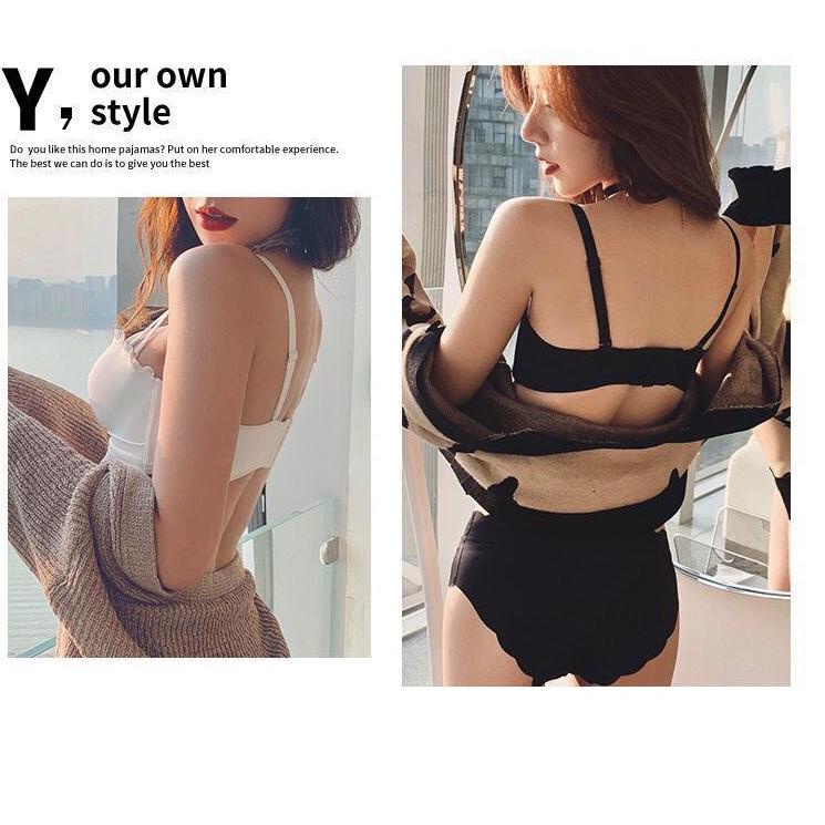 [MSH.18Oc22ғ] 【 Lovely Mall 】LM 061 Push Up Bra Sexy Wanita Tanpa Kawat Bra Push Up Import BH Brande