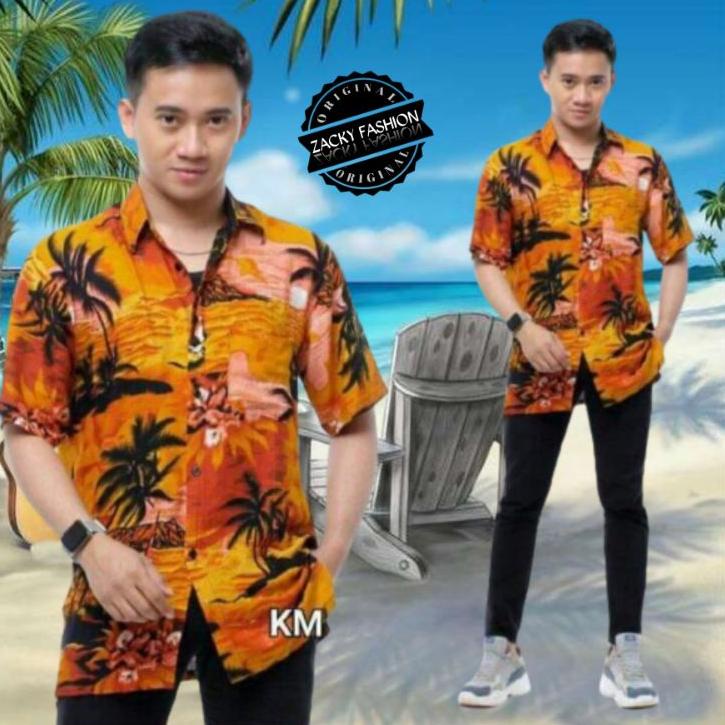 Recomended KEMEJA PANTAI MOTIF HAWAI BALI DEWASA | BAJU PANTAI | HEM MURAH | HEM | LENGAN PENDEK