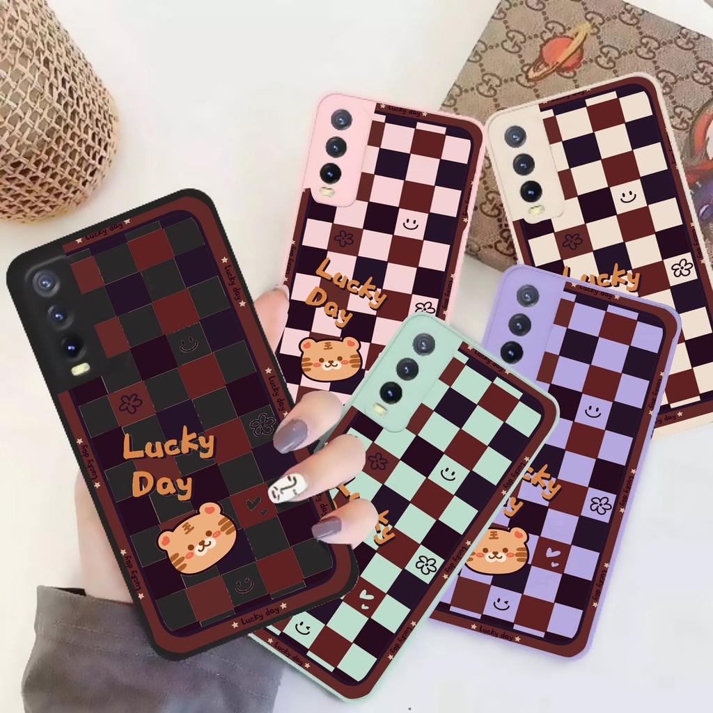 SOFTCASE MACARON LUCKY CAT INFINIX SMART 4 / SMART 5 / SMART 6 RAM 2GB / SMART 6 RAM 3GB / HOT 9 PLAY / HOT 10 PLAY / HOT 11 PLAY