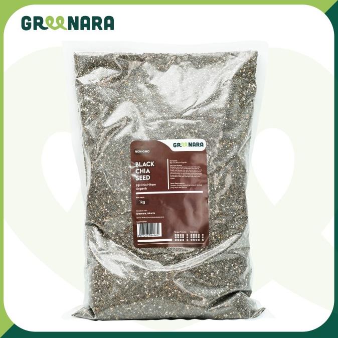 

Organic Black Chia Seed 1Kg / Chiaseed Hitam Organik