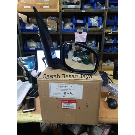 Mirror Assy - Kaca Spion Set Kanan Atau Kiri Honda Mobilio Tipe S 2014 2015 & Brio Satya 2012 2013