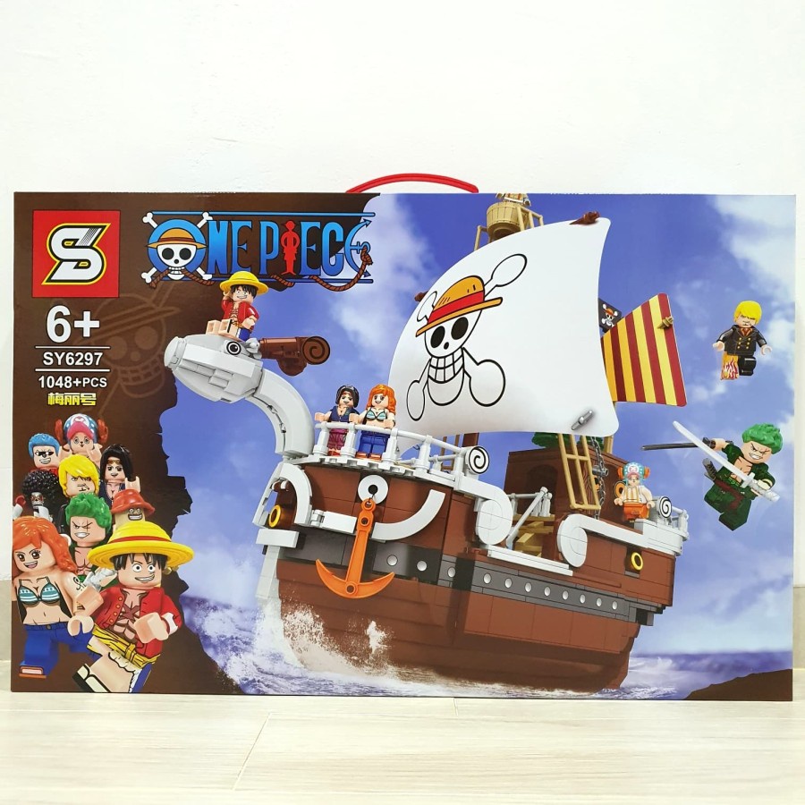 Brick SY 6297 One Piece Pirates Going Merry Pirate Ship SY6297